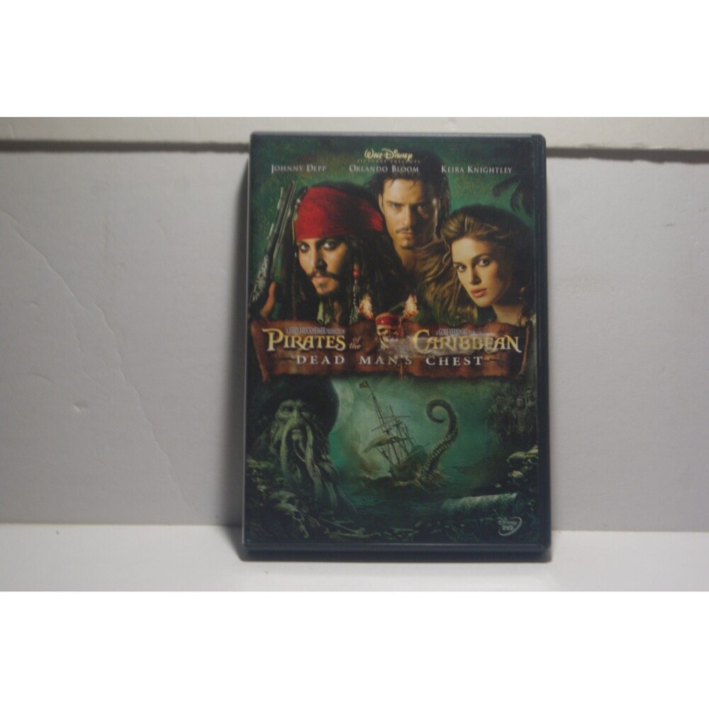 Pirates of the Caribbean: Dead Man's Chest (DVD, 2006) Johnny Depp Comedy Disney